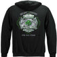 Firefighter Garda Ireland's Bravest Hoodie - back view
