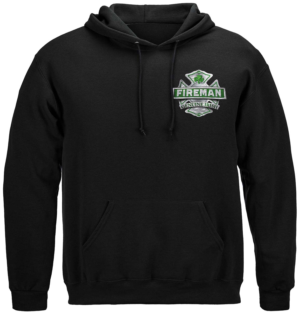Firefighter Garda Ireland's Bravest Hoodie - front view