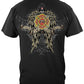 Firefighter Skull Wings T-Shirt - back view