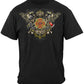 Firefighter Skull Wings T-Shirt - front view