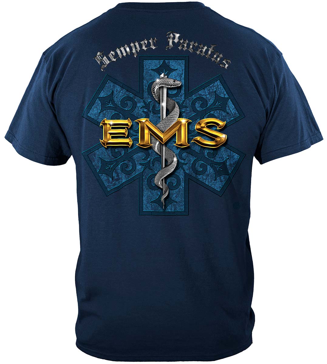 EMS Semper Paratus T-Shirt - back view