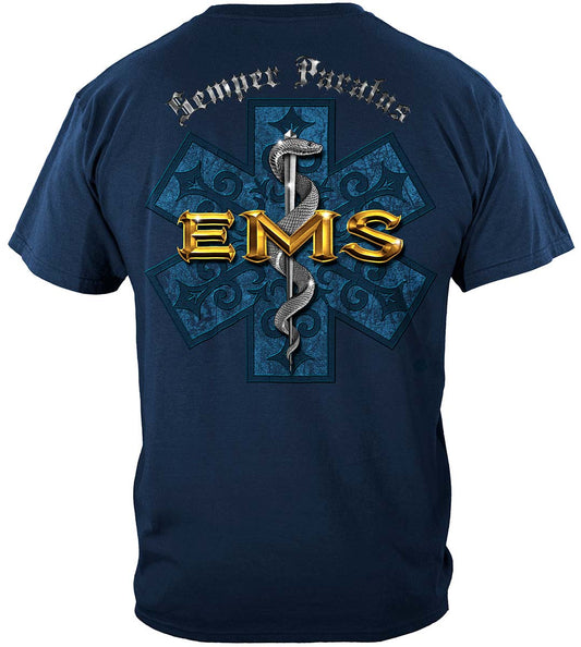 EMS Semper Paratus T-Shirt - back view