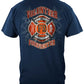 Fire Dept Faded Planks T-Shirt - back view