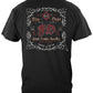 Fire Dept Southern Scroll Work T-Shirt - back view