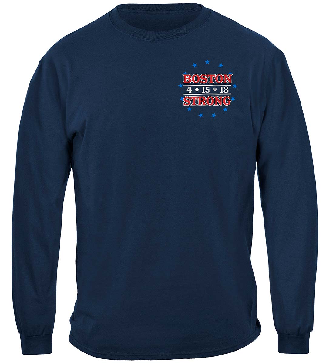United We Stand Boston Strong Long Sleeve Shirt - front view