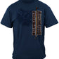Absolute Firefighter Blueprint T-Shirt - front view