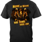 Home Is Where You Hang Your Hat Firefighter T-Shirt - back view