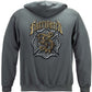 Firefighter Vintage Classic Hoodie - back view