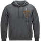 Firefighter Vintage Classic Hoodie - front view