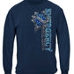 EMS Steel Silver Foil Long Sleeve Shirt - front view