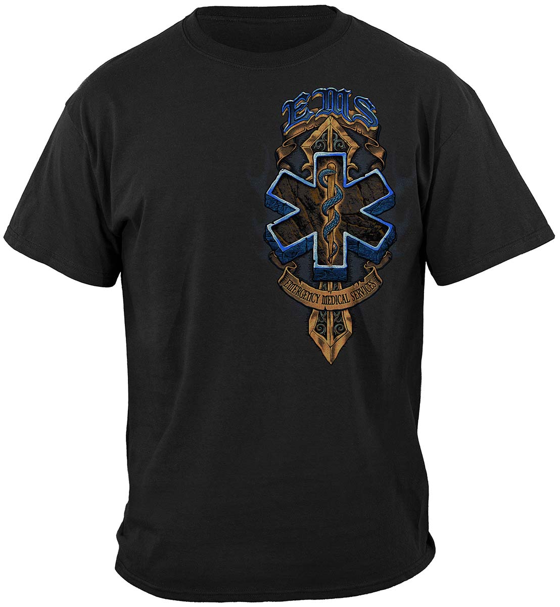 EMS Biker Wings T-Shirt - front view
