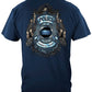 Police America's Finest Justice T-Shirt - back view