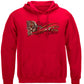 Firefighter Skull American Classic Hoodie - front view