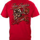 Firefighter Skull American Classic T-Shirt - back view