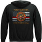 Firefighter Support Hoodie - back view