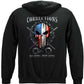 Zip Hoodie - back view