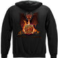 Firefighter City Dragon Hoodie - back view