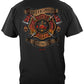 Firefighter Tattoo Vintage Ink T-Shirt - back view