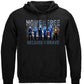 Home of the Free Medical Services Hoodie - front view