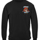 Firefighter Tattoo Fire Dept First In Last Out Long Sleeve Shirt - front view