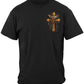 Firefighter Philippians 4:13 I Can Do All Things Through Christ T-Shirt - front view