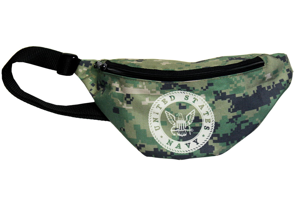 U.S. Navy Digital Camo Adjustable Fanny Pack – view 1