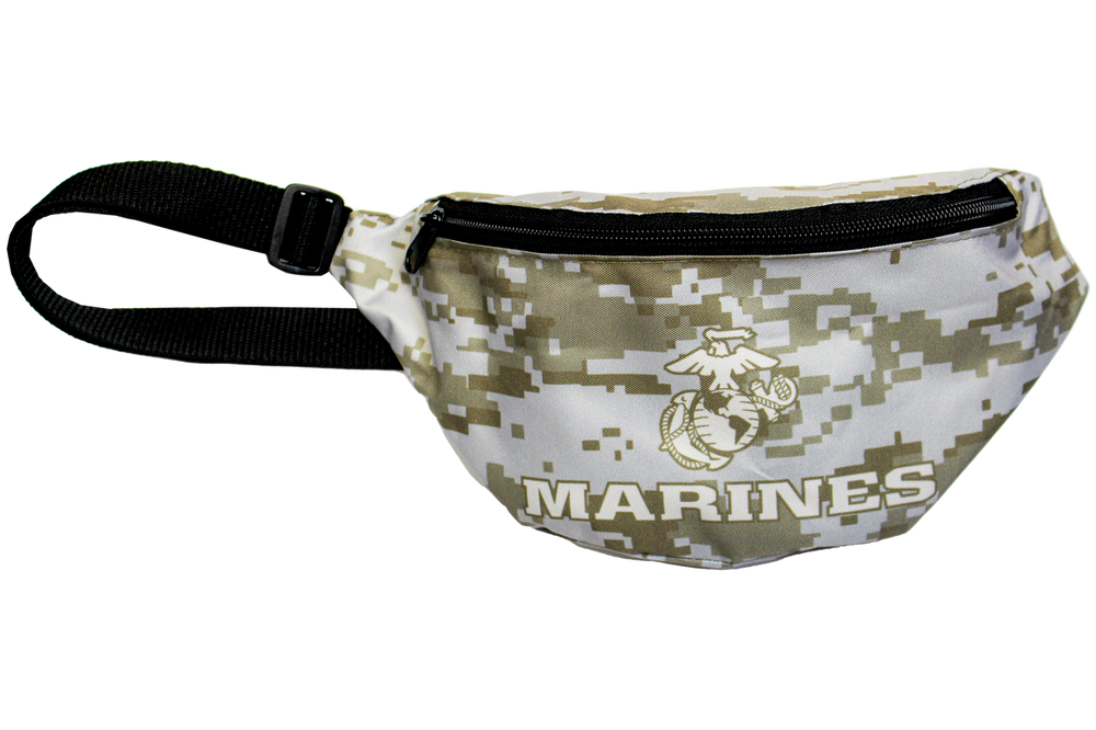 Officially Licensed U.S. Marines Digital Camo Fanny Pack – view 1