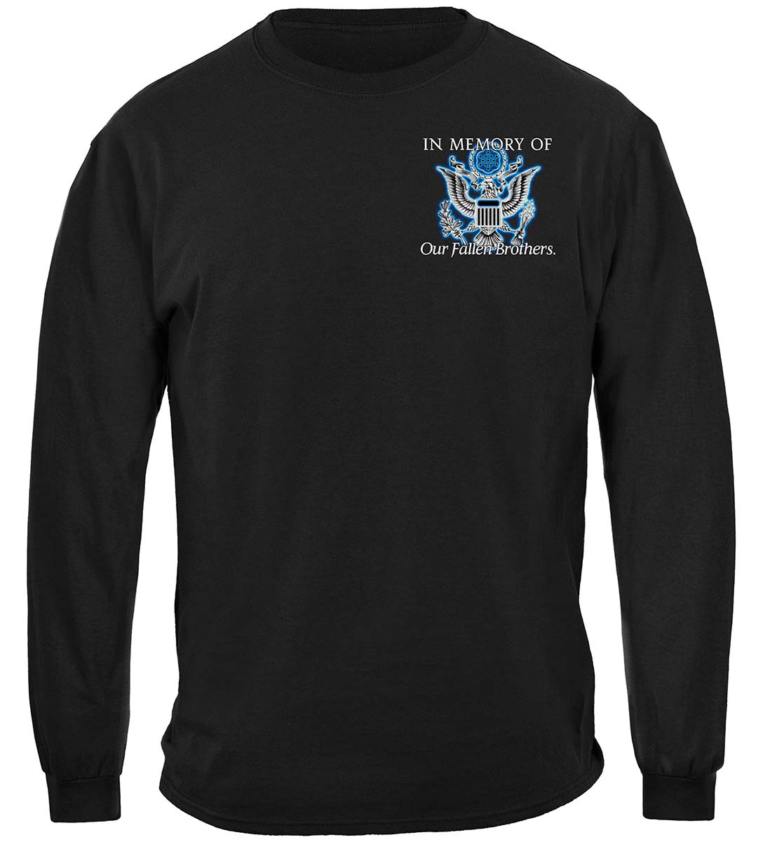 Army Gave All Long Sleeve Shirt - front view
