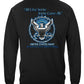 Navy Gave All Long Sleeve Shirt - back view