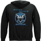 Navy Gave All Hoodie - back view
