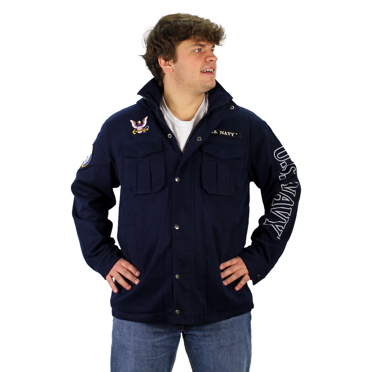 U.S. Navy Heavyweight Insulated Canvas Jacket – view 1