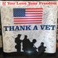 Thank A Vet 6-Foot Patriotic Yard Inflatable – view 4