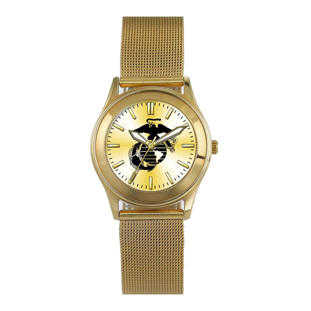 Ladies US Marines Stainless Steel Wrist Watch