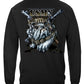 Marine Corps Never Retreat Never Surrender Long Sleeve Shirt - back view
