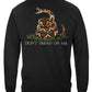 Don't Tread on Me Classic Long Sleeve Shirt - back view