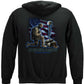 Soldier's Cross Hoodie - back view