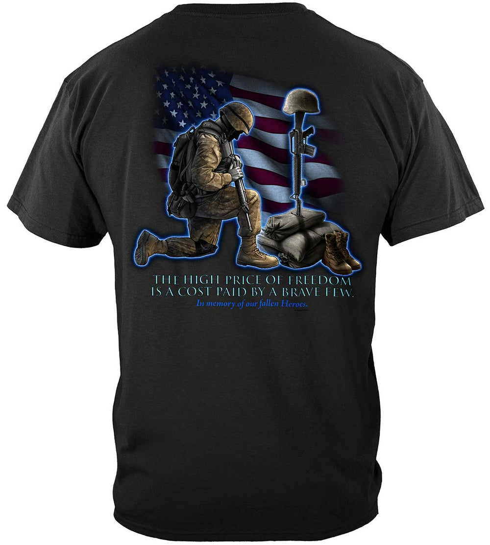 Soldier's Cross T-Shirt - back view