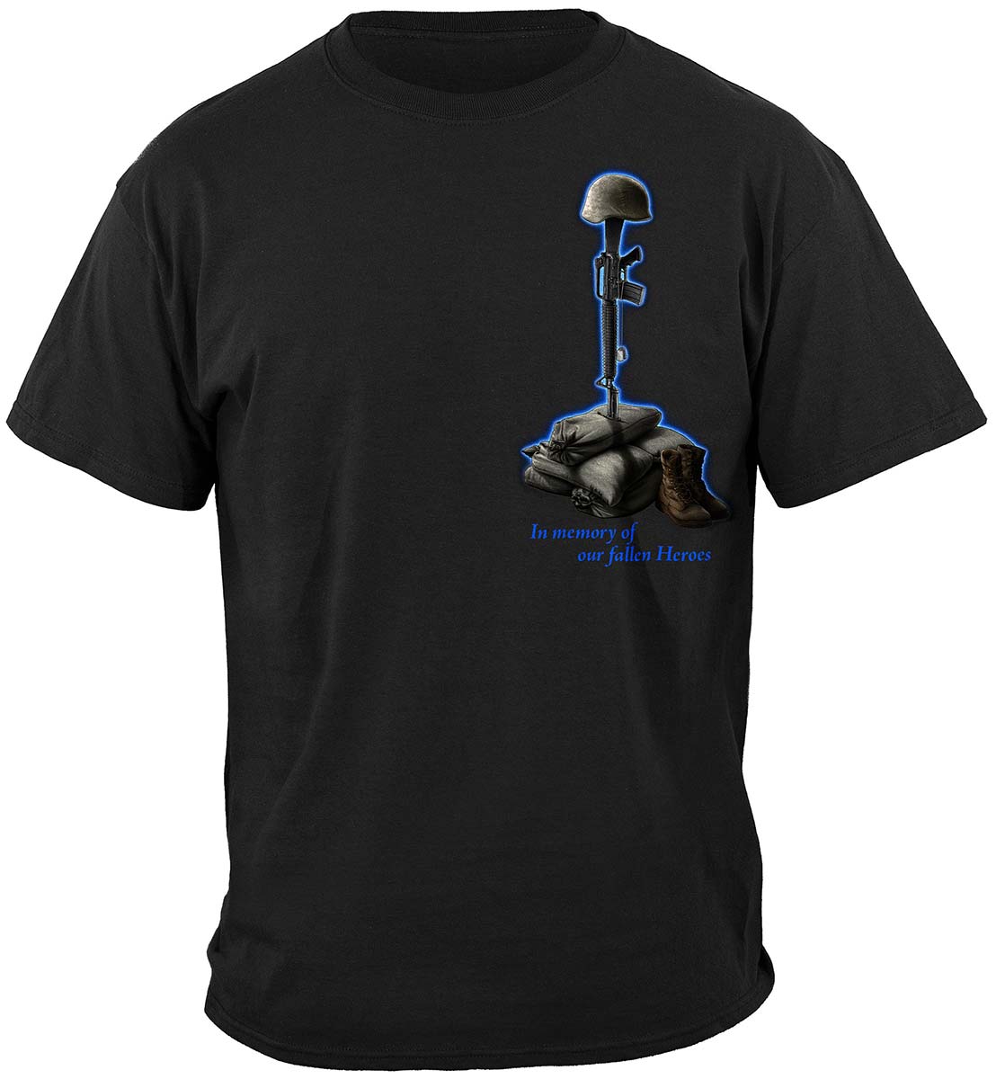 Soldier's Cross T-Shirt - front view