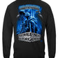 Never Forget Fallen Soldier Long Sleeve Shirt - back view