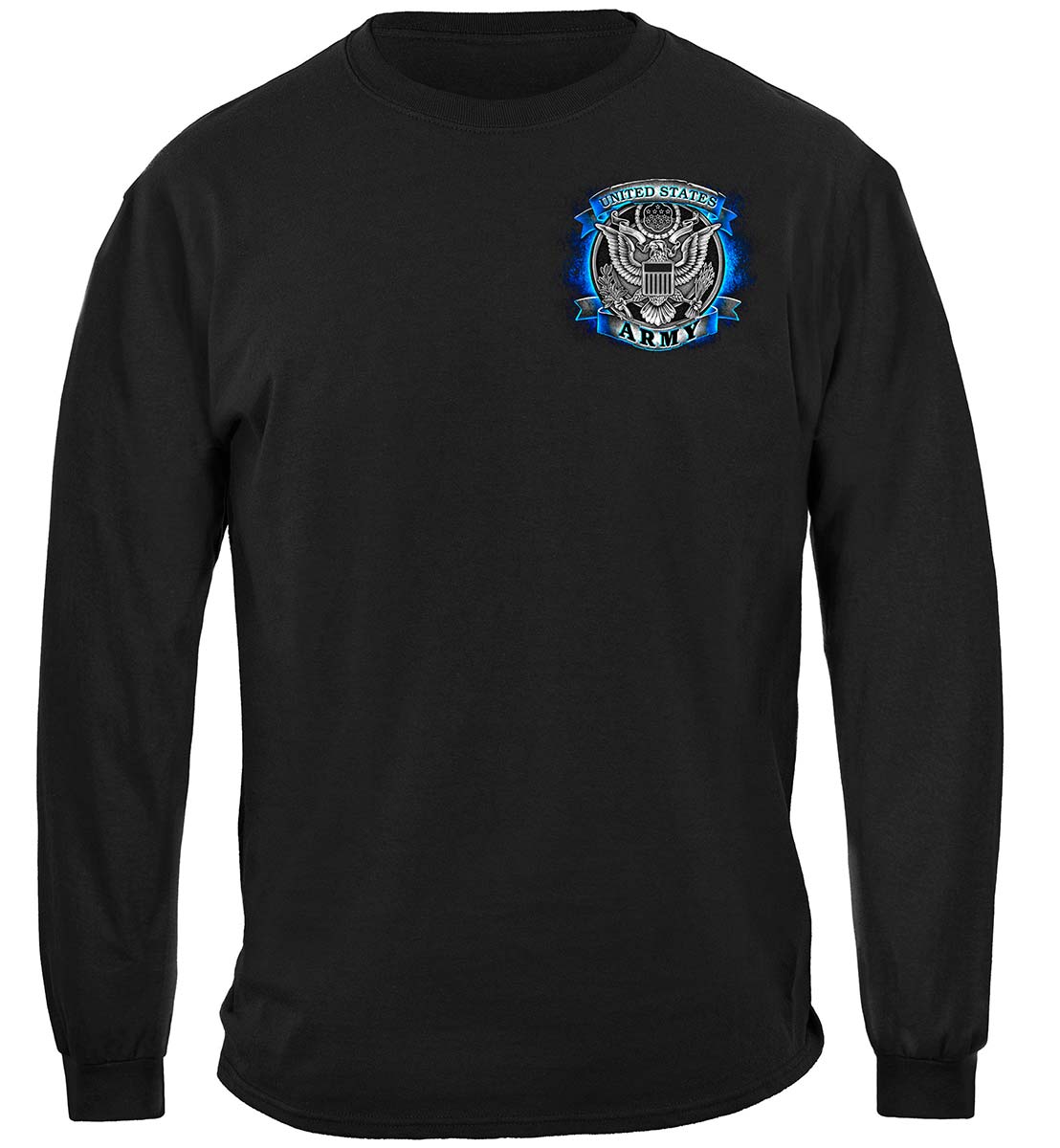 True Heroes Army Long Sleeve Shirt - front view