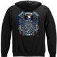 True Heroes Army Hoodie - back view