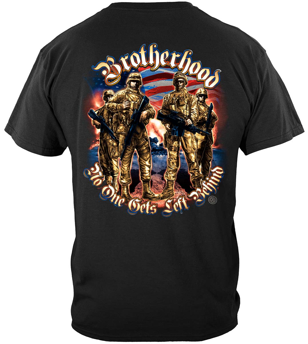 Brotherhood Soldier T-Shirt - back view