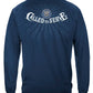 Navy Call to Serve Long Sleeve Shirt - back view