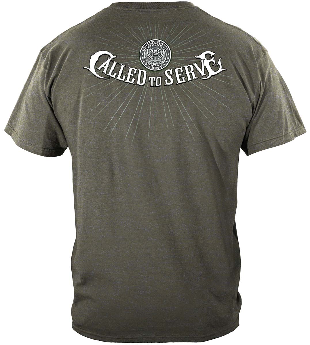 Army Call to Serve T-Shirt - back view