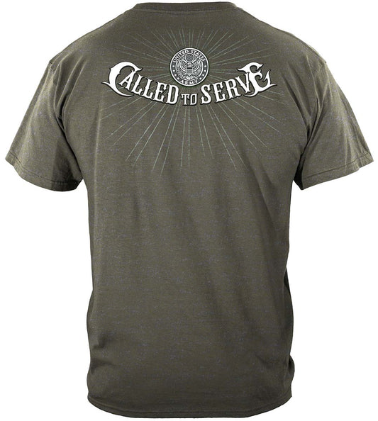 Army Call to Serve T-Shirt - back view