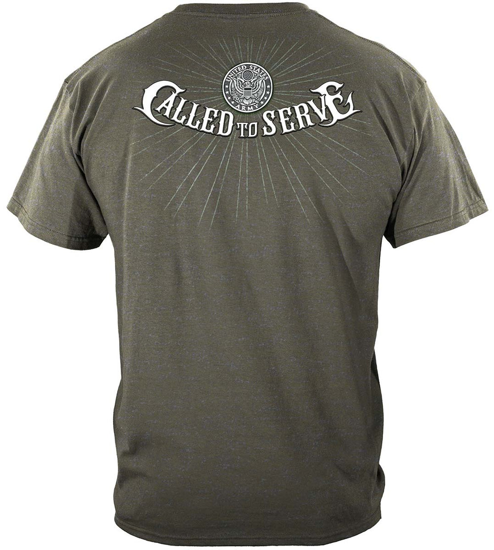 Army Call to Serve T-Shirt - back view