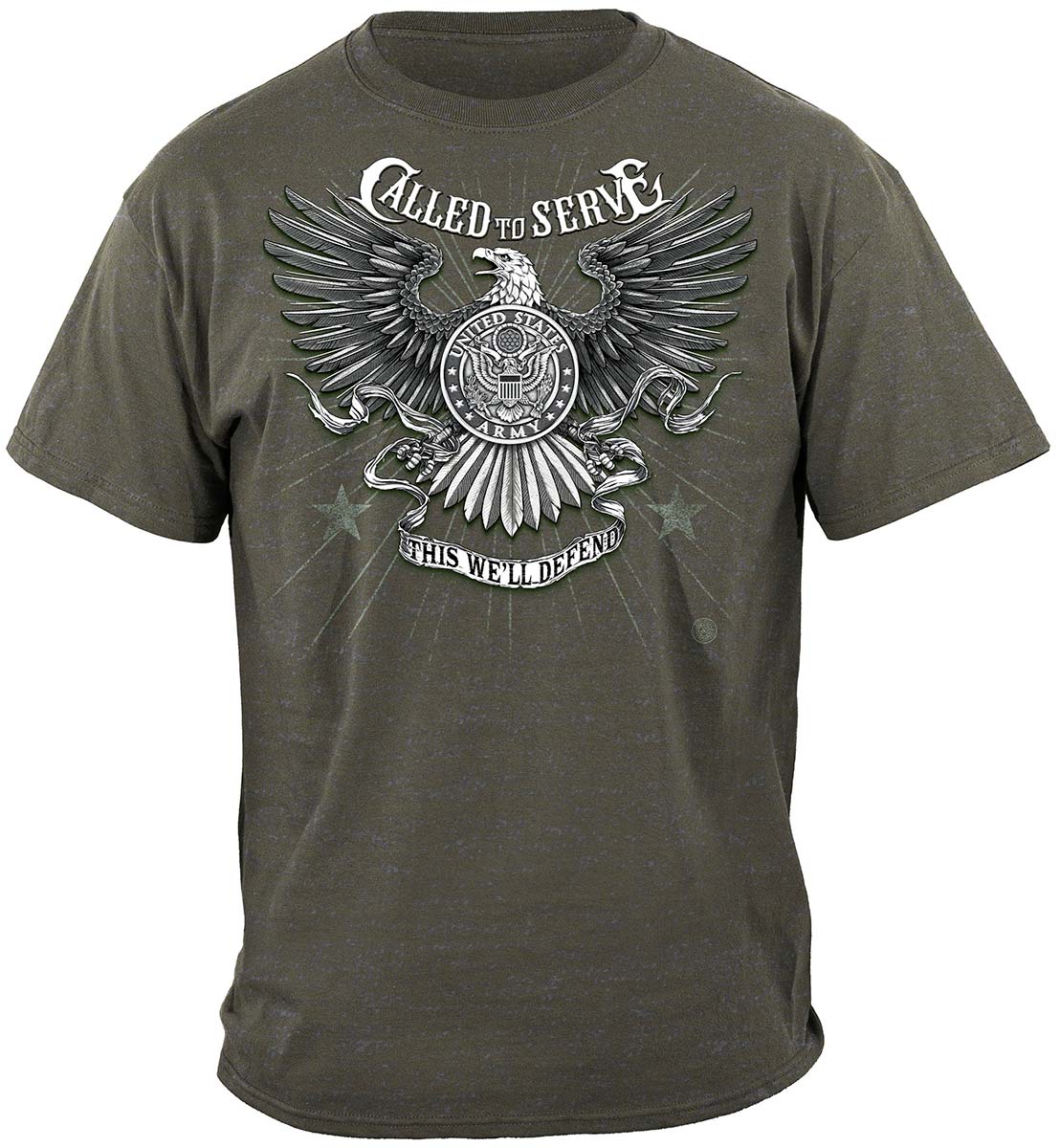 Army Call to Serve T-Shirt - front view