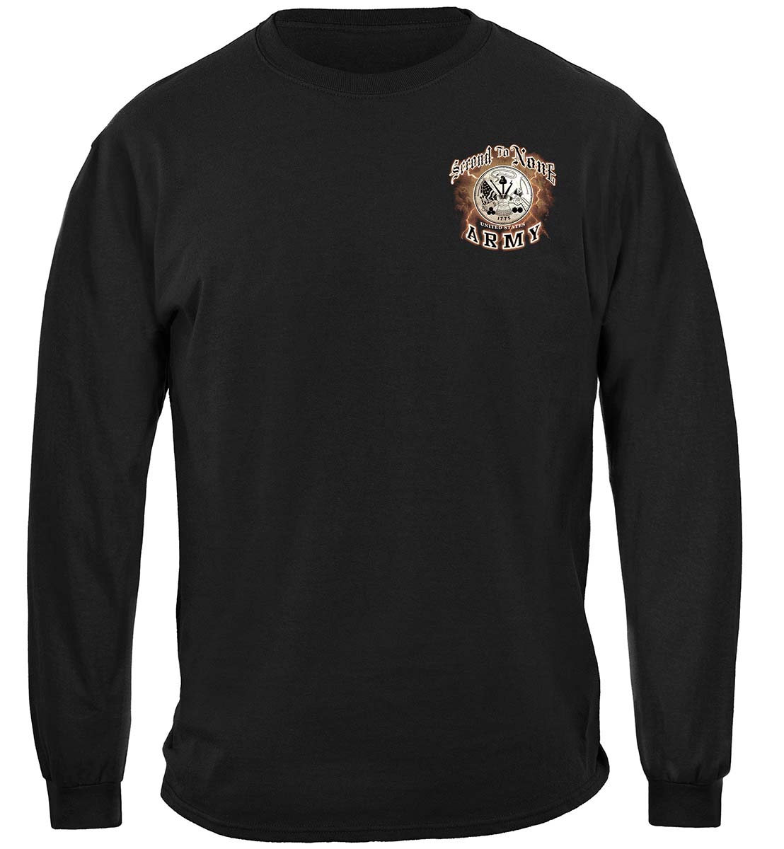 Army Second to None Classic Long Sleeve Shirt - front view