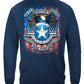 Air Force Star Shield Long Sleeve Shirt - back view