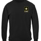 Army Eagle In Stone Long Sleeve Shirt - front view